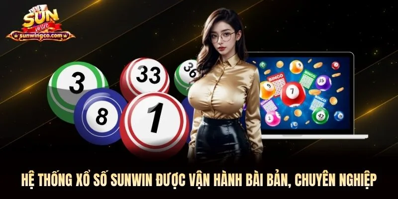 Hệ thống xổ số Sunwin được vận hành bài bản, chuyên nghiệp